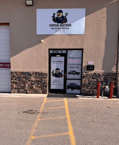 HopOn Motors storefront in Orem, Utah